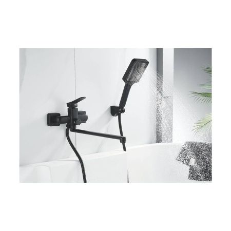 Смеситель для ванны Shevanik S9922H черный
