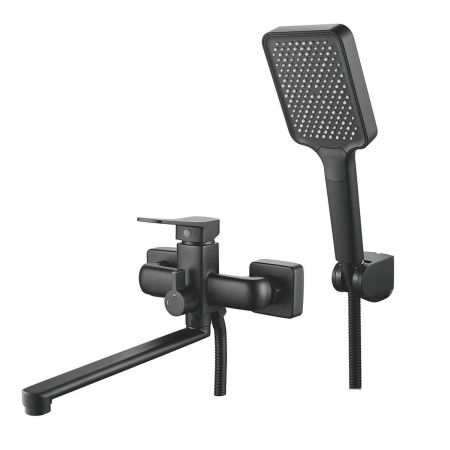 Смеситель для ванны Shevanik S9902H черный