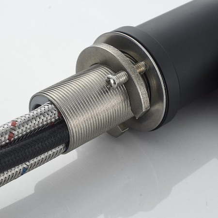 Смеситель для кухни Shevanik S263H вытяжной  излив