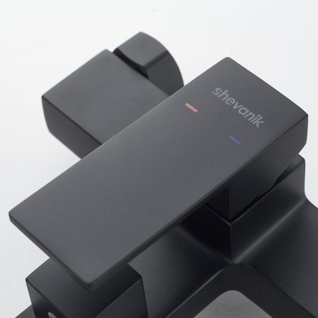 Смеситель для ванны Shevanik S9602H черный