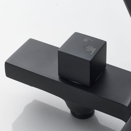 Смеситель для ванны Shevanik S9602H черный