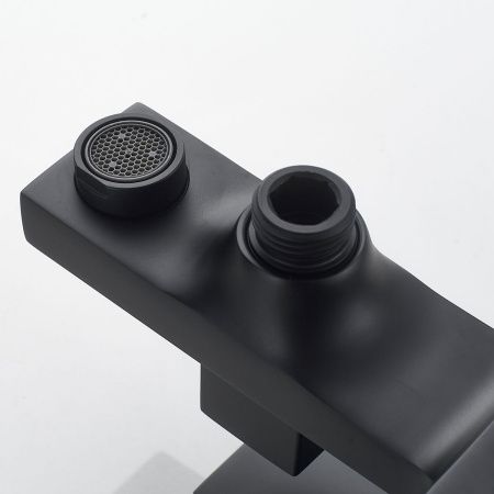 Смеситель для ванны Shevanik S9602H черный