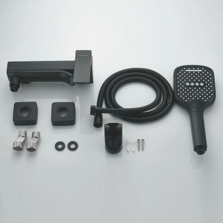 Смеситель для ванны Shevanik S4002H черный