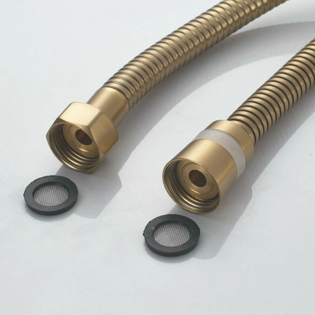 Смеситель для ванны Shevanik S9922G золото матовое