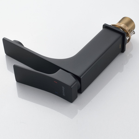 Смеситель для раковины Shevanik S6101H черный