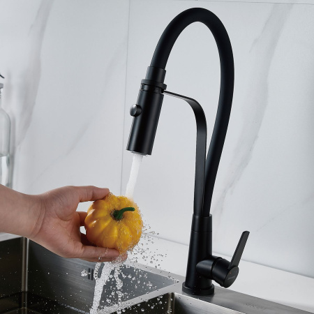 Смеситель для кухни Shevanik S943H-3 черный