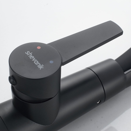 Смеситель для кухни Shevanik S943H-3 черный