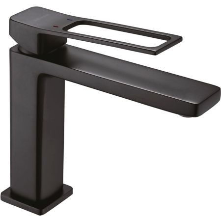 Смеситель для раковины Shevanik S6901H черный