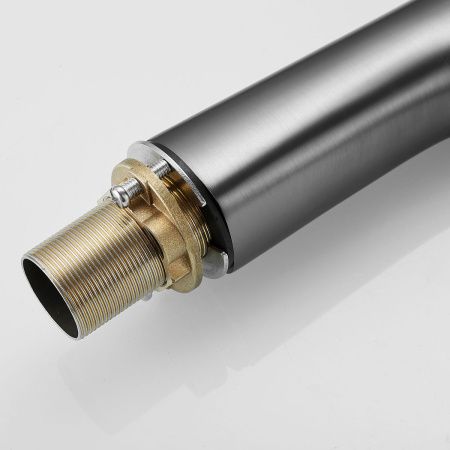 Смеситель для раковины Shevanik S8501T оружейная сталь