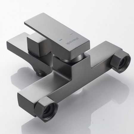 Смеситель для ванны Shevanik S9602T оружейная сталь
