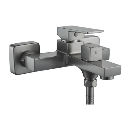 Смеситель для ванны Shevanik S9602T оружейная сталь