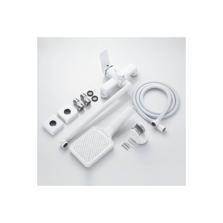 Смеситель для ванны Shevanik S9922C белый