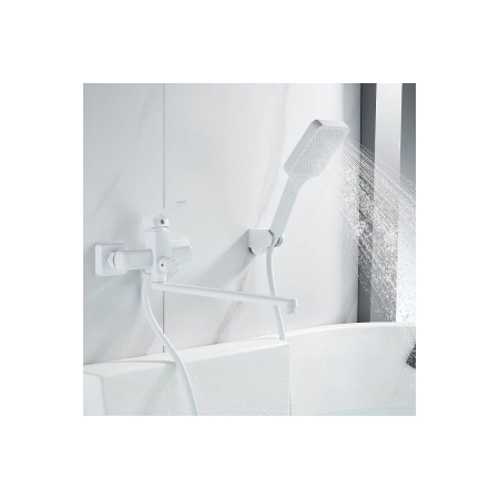 Смеситель для ванны Shevanik S9922C белый