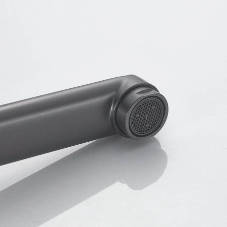 Смеситель для ванны Shevanik S9902T оружейная сталь