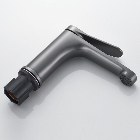 Смеситель для раковины SHEVANIK S6201T оружейная сталь