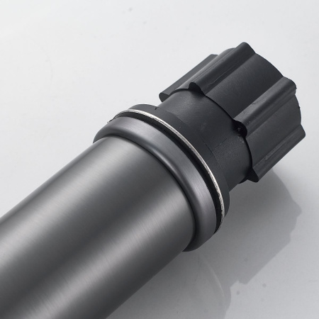 Смеситель для раковины SHEVANIK S6201T оружейная сталь