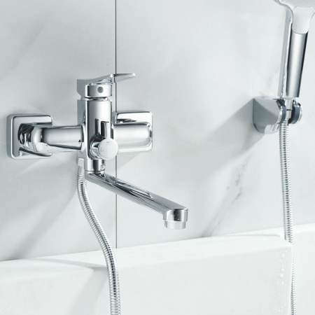 Смеситель для ванны Shevanik S9902 хром
