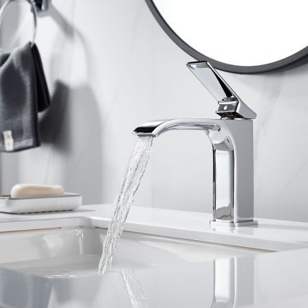 Смеситель для раковины Shevanik S4001 хром