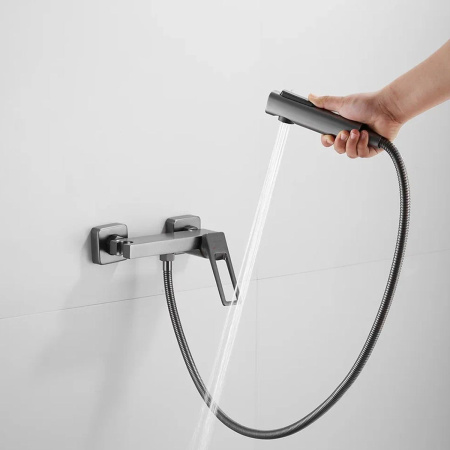 Гигиенический душ SHEVANIK S6805T-1 оружейная сталь