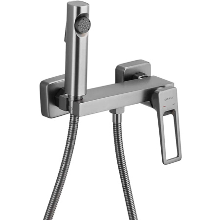 Гигиенический душ SHEVANIK S6805T-1 оружейная сталь