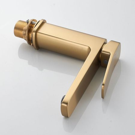 Смеситель для раковины Shevanik S9901G золото матовое