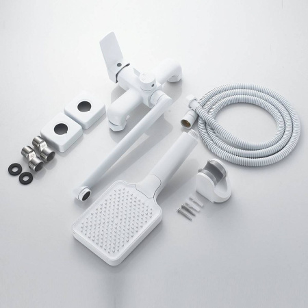 Смеситель для ванны Shevanik S9902C белый