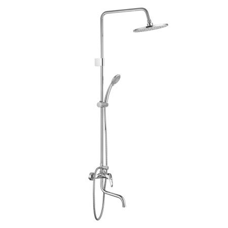 Душевая стойка со смесителем GROSS AQUA Base GA9006SMD011 с изливом