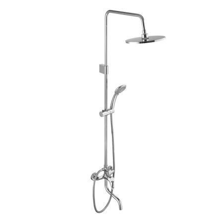 Душевая стойка со смесителем GROSS AQUA Base GA9006SMD011 с изливом