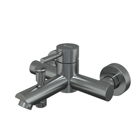 Смеситель для ванны Knotlor StreamLine SS-05 из нержавеющей стали, с коротким изливом