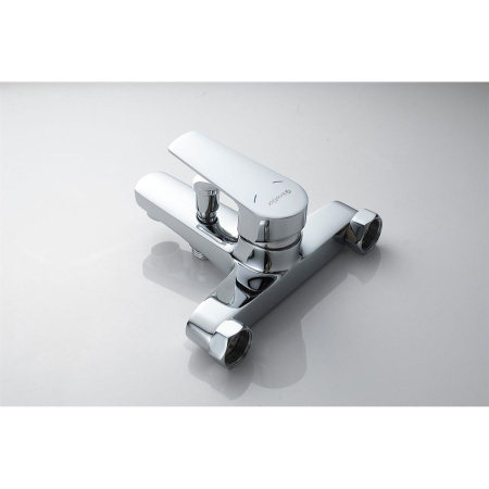 Смеситель для ванны Knotlor EcoFlow KN-14 коротким изливом, хром