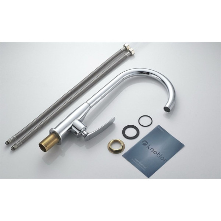 Смеситель для кухни Knotlor FINESSE KN-41 хром