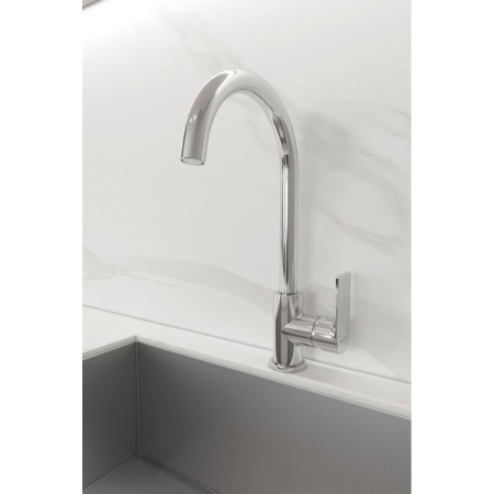 Смеситель для кухни Knotlor ERGOFIT KN-31 хром