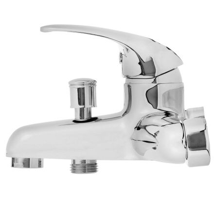 Смеситель для ванны GROSS AQUA 2237257С Basic с коротким изливом