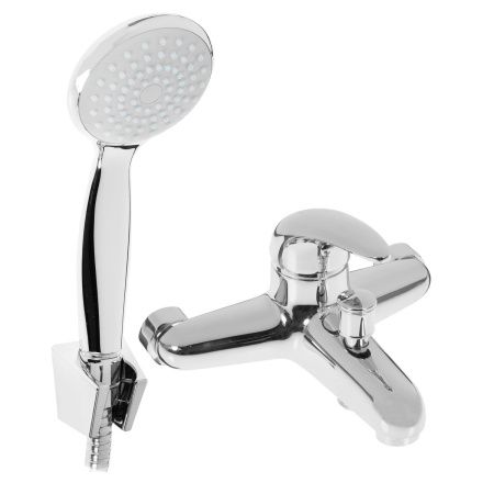 Смеситель для ванны GROSS AQUA 2237257С Basic с коротким изливом