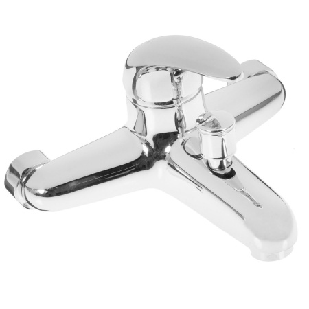 Смеситель для ванны GROSS AQUA 2237257С Basic с коротким изливом