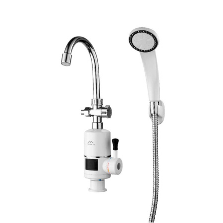 Смеситель электрический FASHUN A560 проточный с дисплеем и лейкой