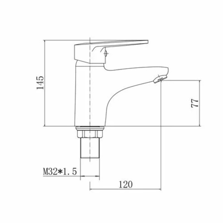 Смеситель для раковины FASHUN A1068