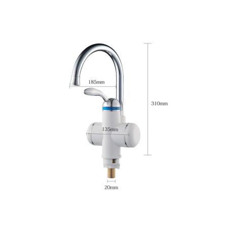 Смеситель электрический FASHUN A540 проточный 3000Вт, УЗО