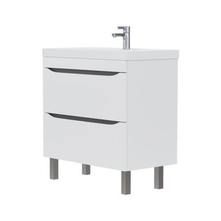 Тумба для ванны напольная Prime 80.2Y tnPRIME80.2Y-01 с раковиной Prime 80 78857