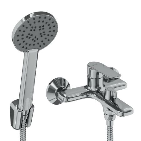 Смеситель для ванны GROSS AQUA Scandi 2550545C короткий излив