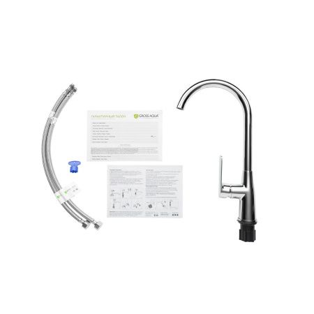 Смеситель для кухни GROSS AQUA Scandi 32425245C-B02 высокий излив