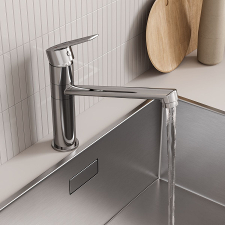 Смеситель для кухни GROSS AQUA Dyno 3210285С-G0115 с длинным изливом