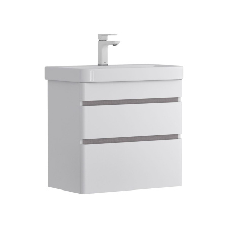 Тумба для ванны подвесная EQUIL Soldi Sf 70.2Y tpSOLDI70.2Y-04 с раковиной Nice 70 9595-70