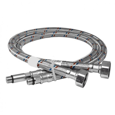 Гибкая подводка 50 см 1/2"хM10 к cмecитeлю ПАРА MONOFLEX SS