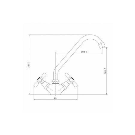 Смеситель для кухни FASHUN A4125