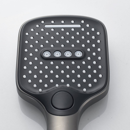 Душевая система Shevanik S4136T оружейная сталь