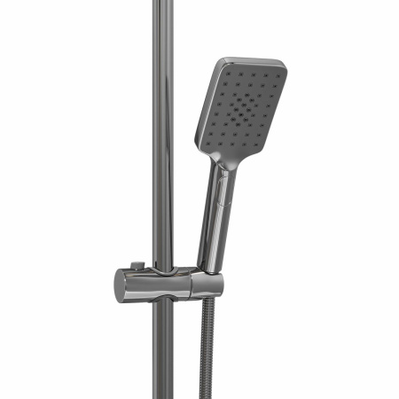 Душевая стойка со смесителем GROSS AQUA Dyno GA9009SMD07C с изливом