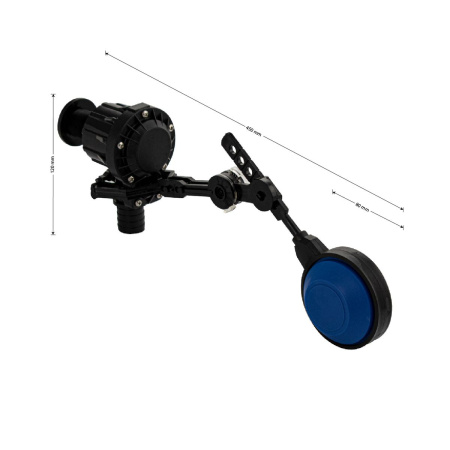 Поплавковый клапан для бачка и ёмкостей МАК 3138, 3/2