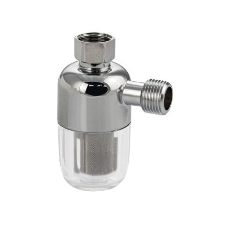 Фильтр тонкой очистки МАК 25717 с сеткой 1/2" из нержавеющей стали и абс пластика
