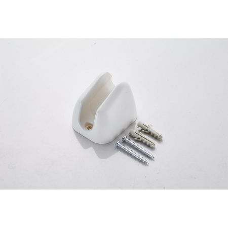 Смеситель для ванны Knotlor Stable KN-22/WY с коротким изливом, белый матовый